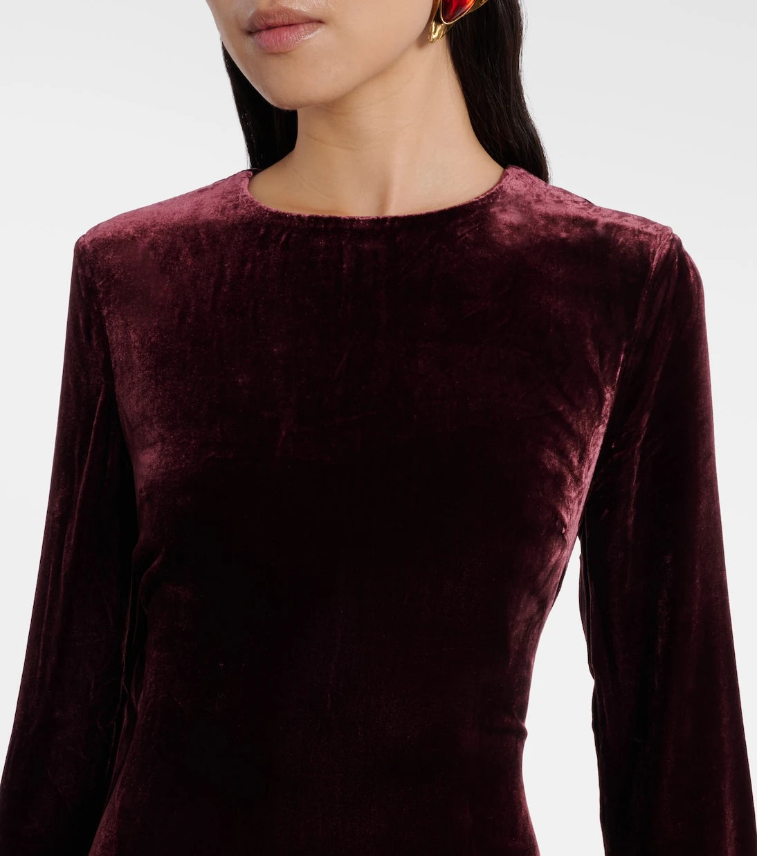 Rotate - Velvet maxi dress