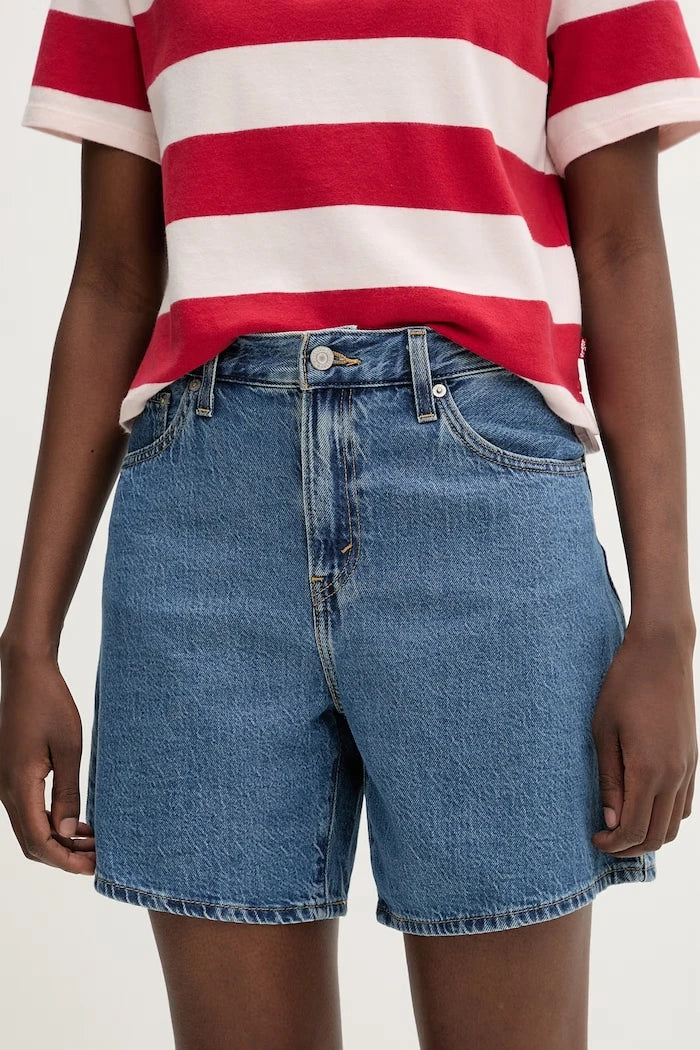 Levi's Kadın Denim Kısa Şort HIGH BAGGY SHORT