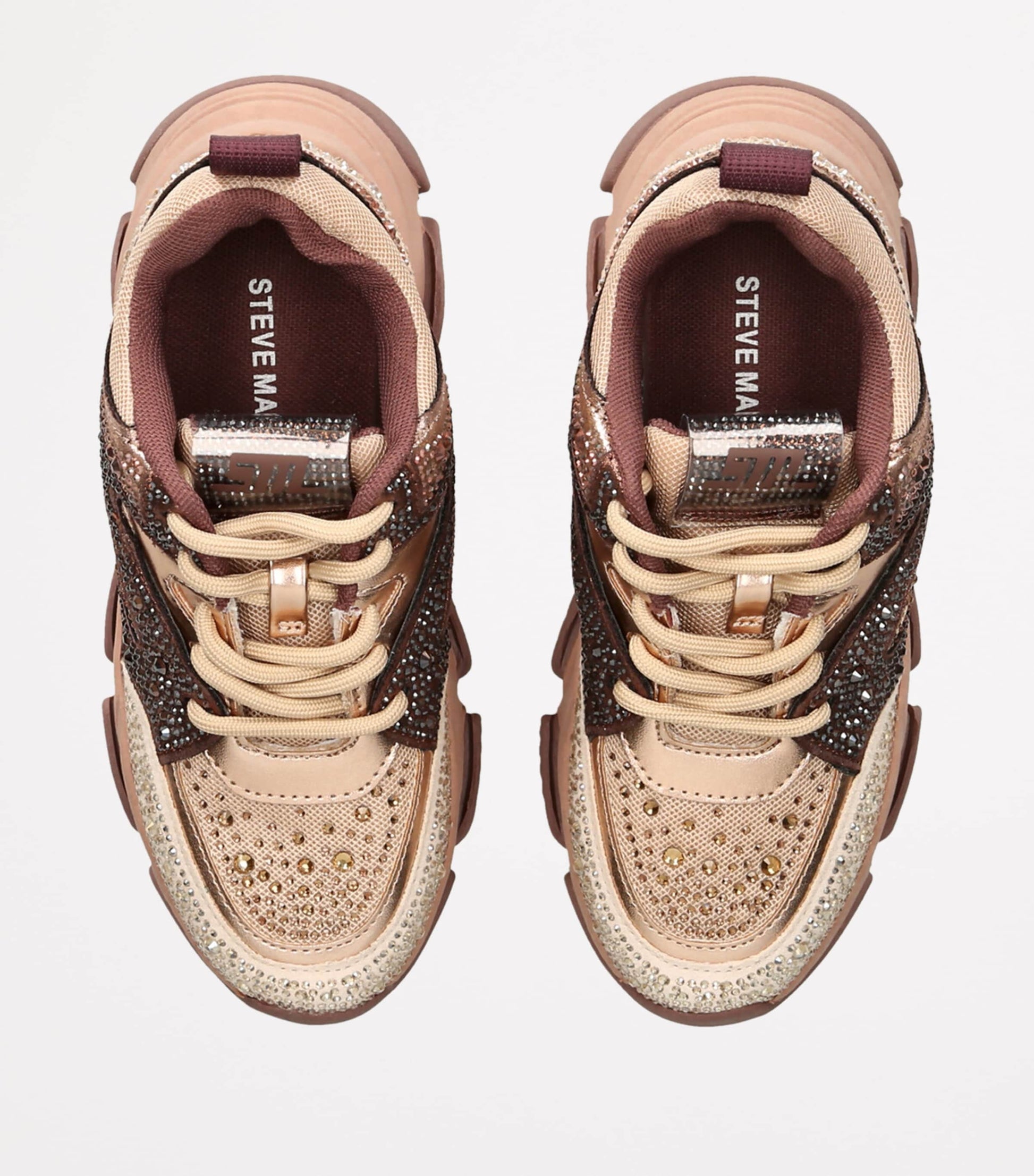 Embellished Jprivy Sneakers TAN