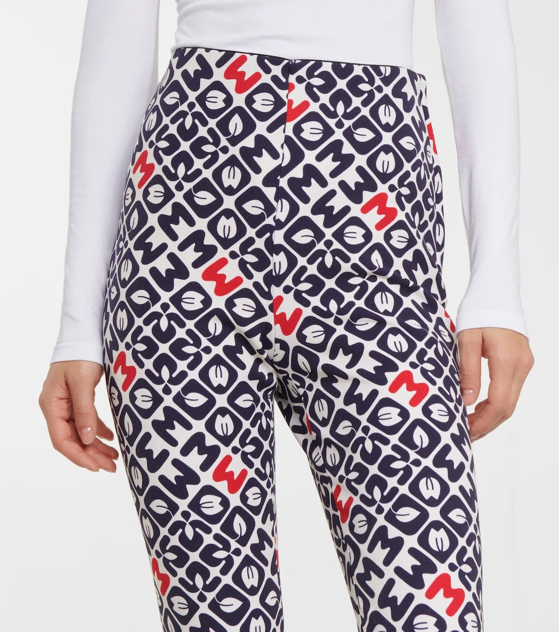 Moncler Grenoble - ليغينغز تزلج مطبوع