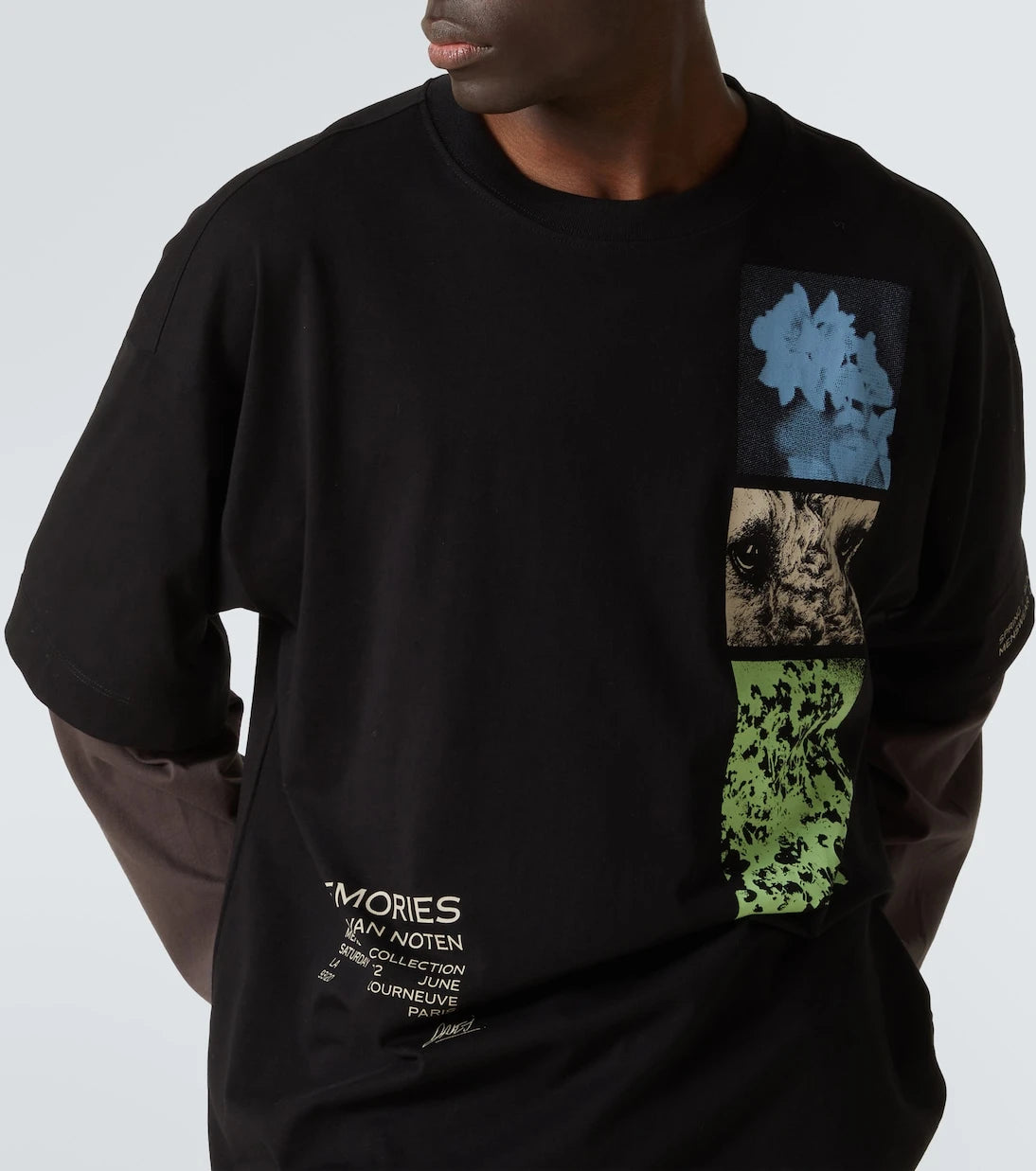 Dries Van Noten - Logo cotton jersey T-shirt