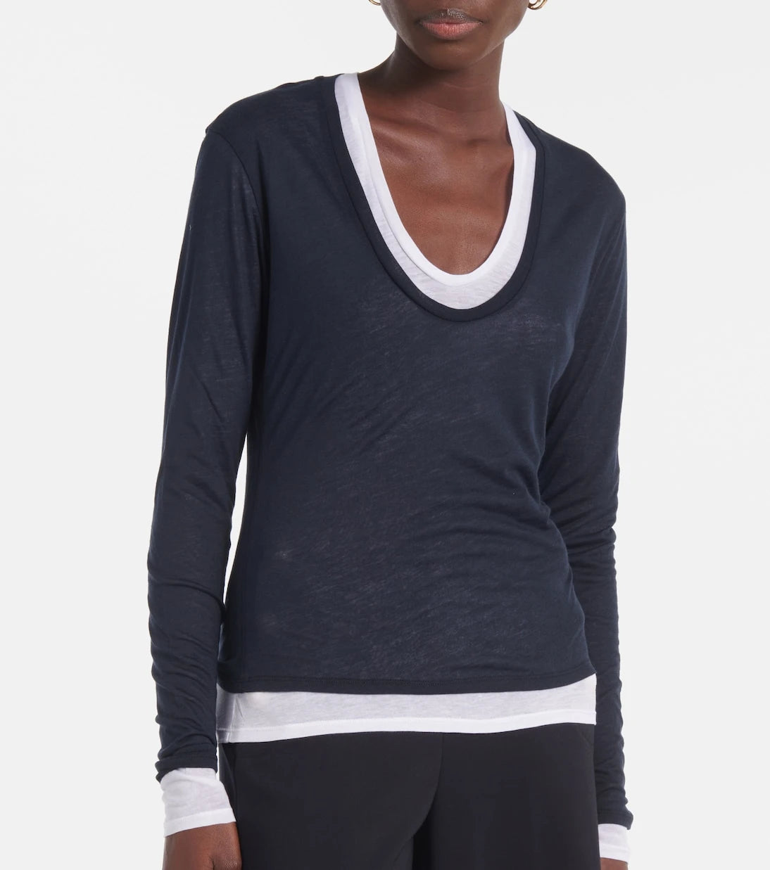 Dorothee Schumacher - Layer Love layered jersey T-shirt