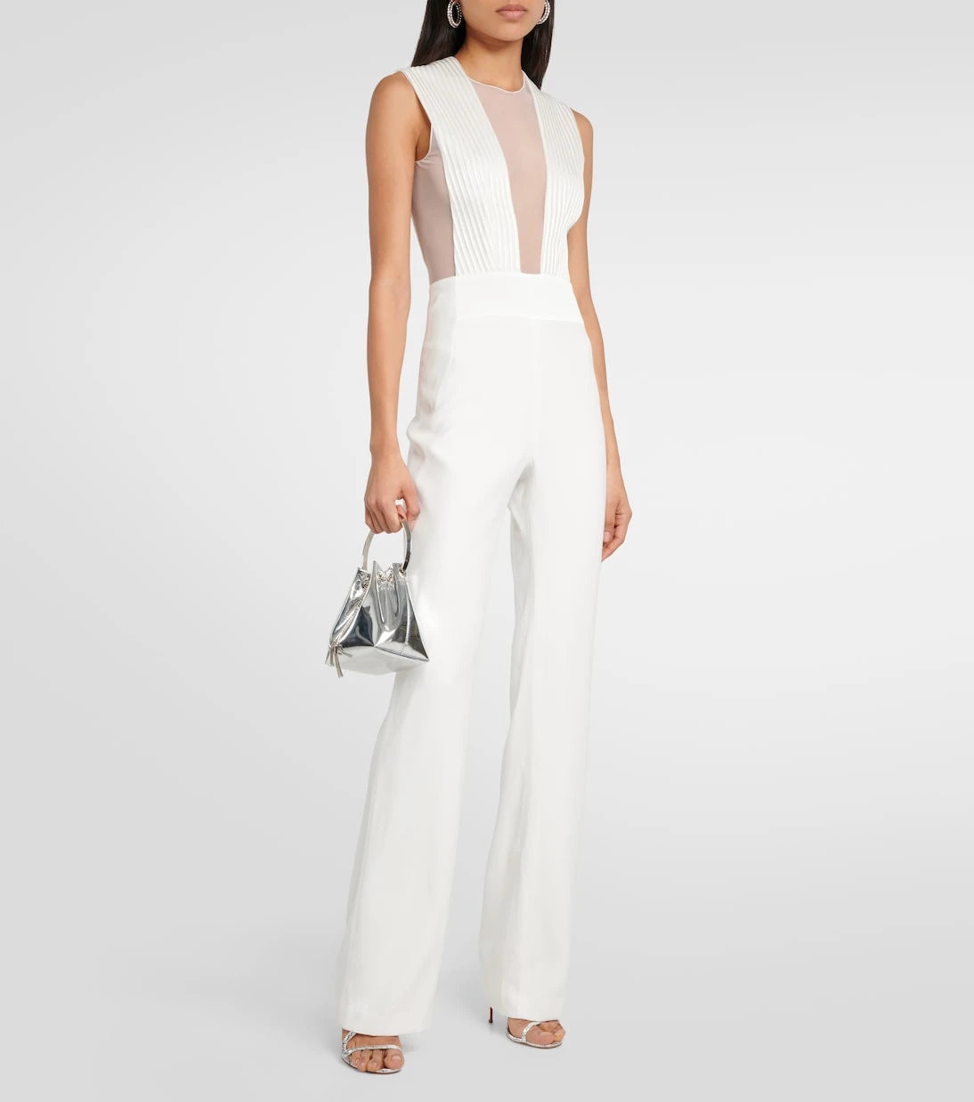 Galvan - Bridal Soho flared jumpsuit