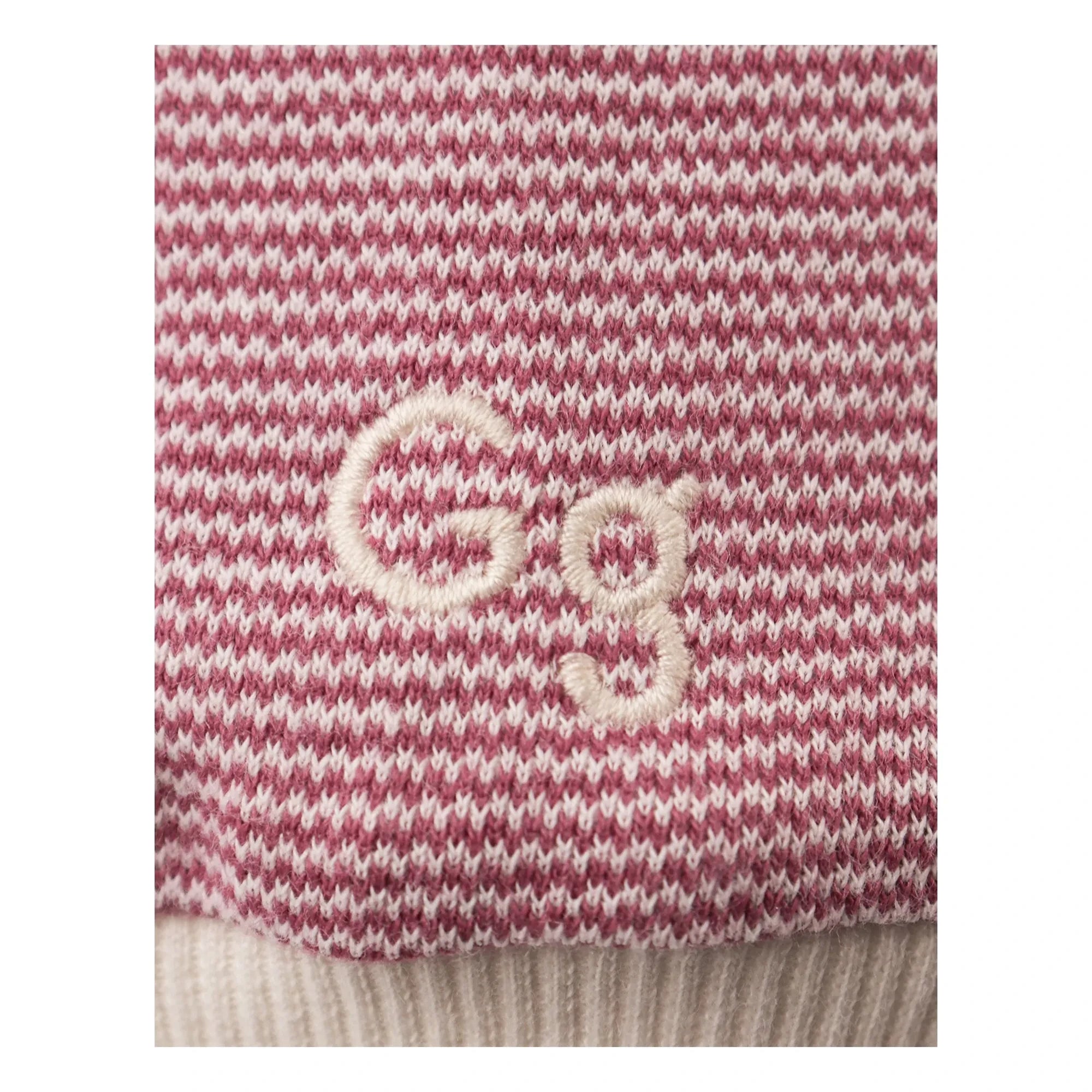 Gingersnaps - Alastor striped polo shirt | Burgundy