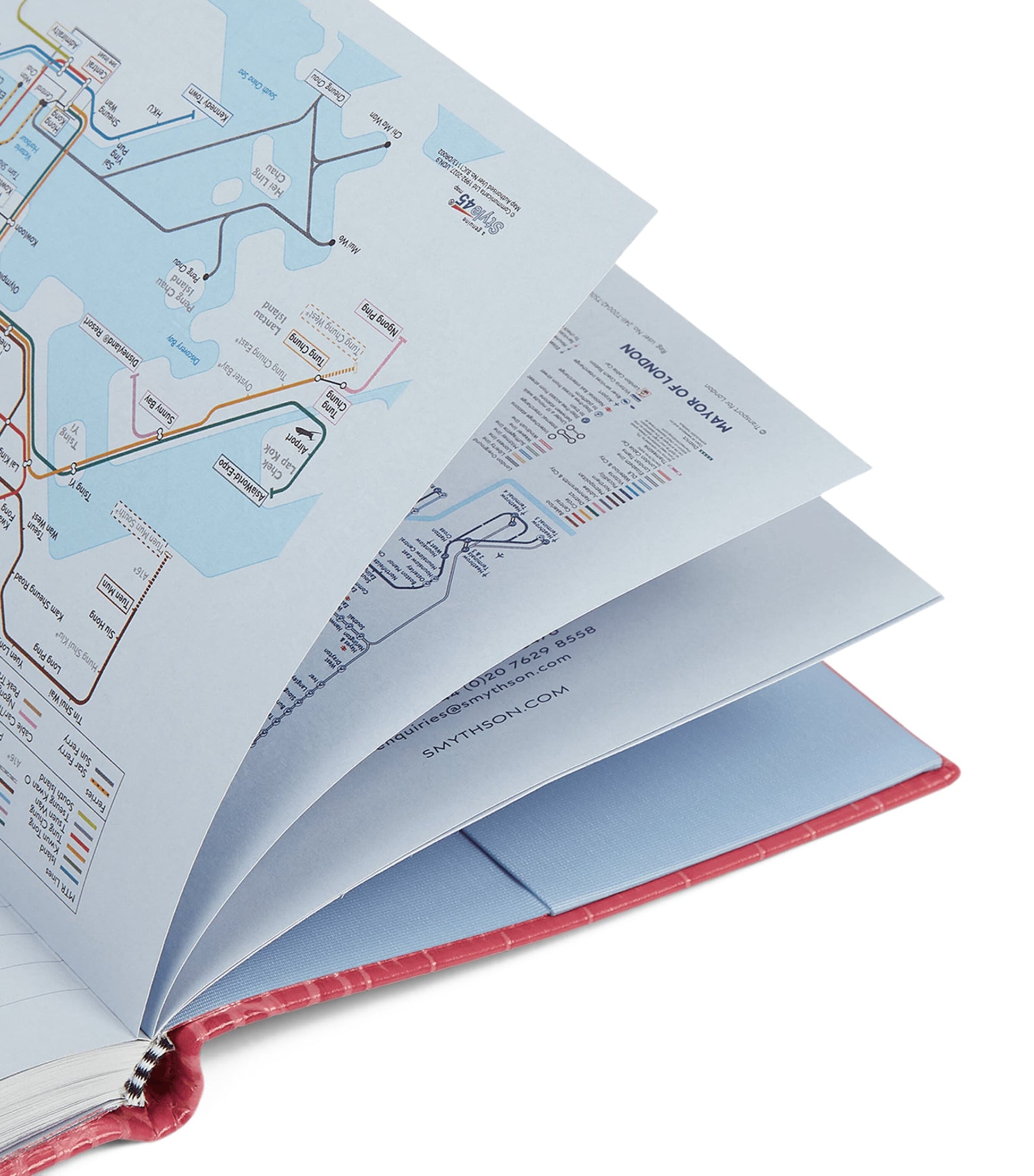 Mara Leather Croc-Embossed A5 Soho Diary 2026