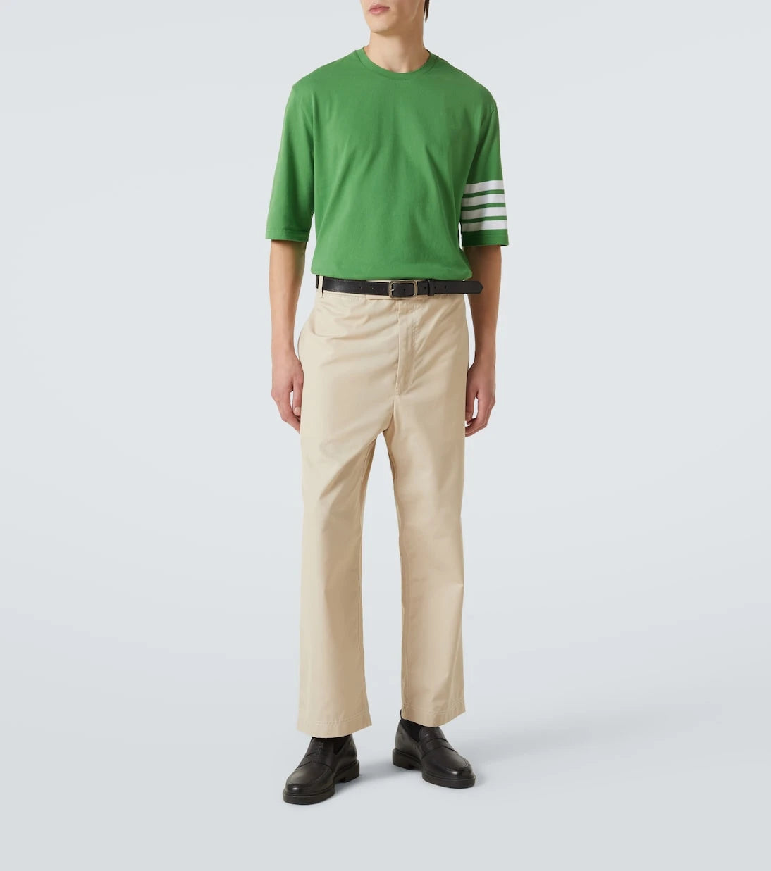 Thom Browne - 4-Bar cotton jersey T-shirt