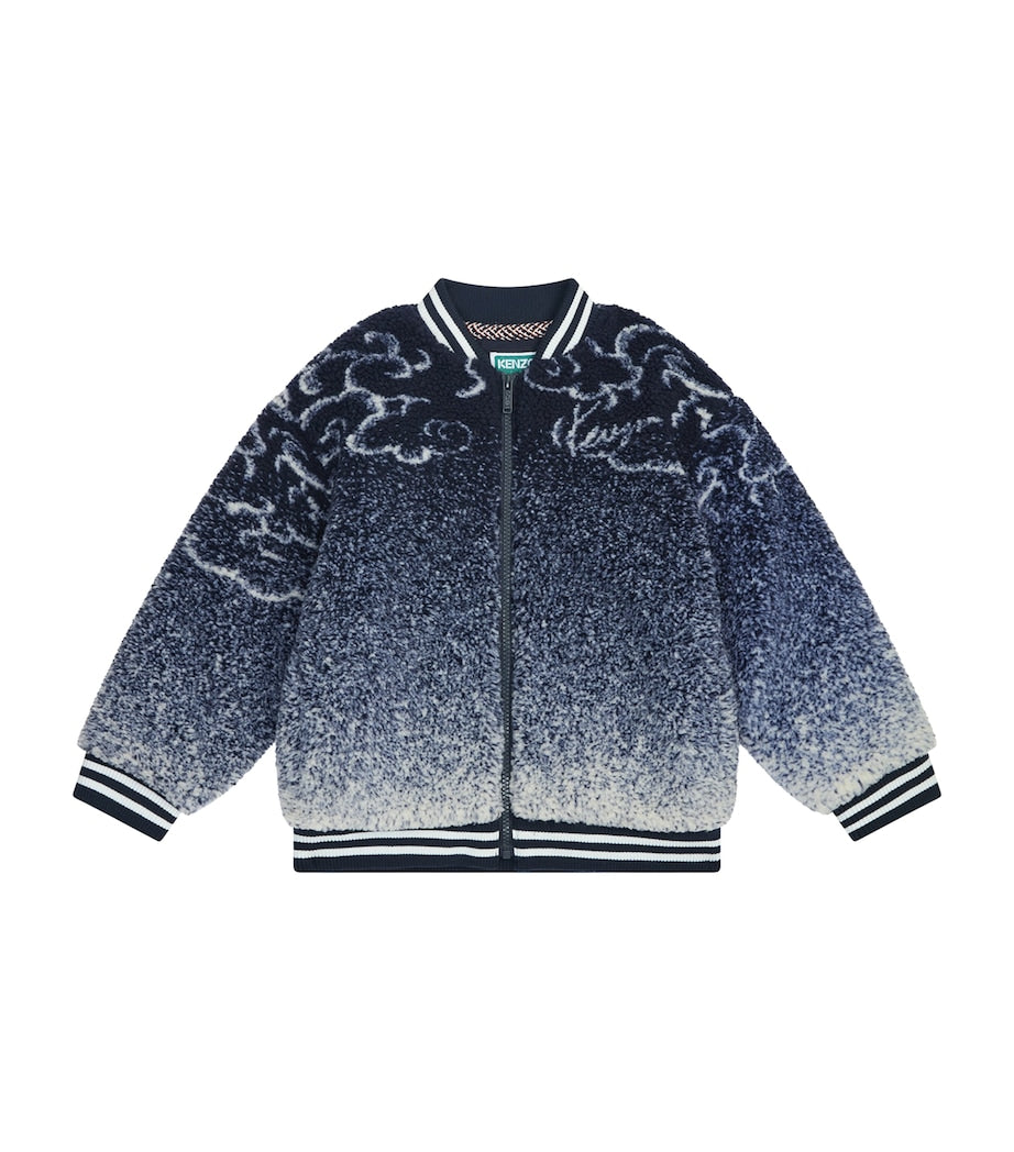 Kenzo Kids Tiger Cloud Print Bomber Jacket (2-14 Years)