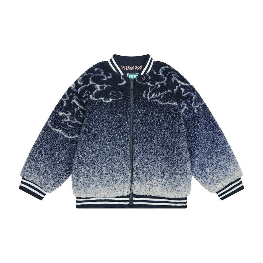 Kenzo Kids Tiger Cloud Print Bomber Jacket (2-14 Years)