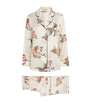 Olivia von Halle Multi Silk Lila Cora Pyjama Set