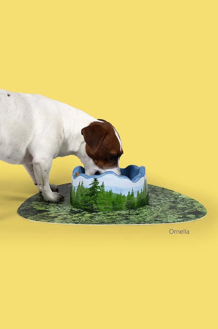 United Pets Les Alpes x Seletti Evcil Hayvan Maması Kabı