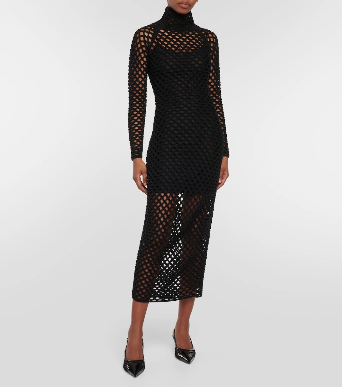 Alaïa - Sheer net gown