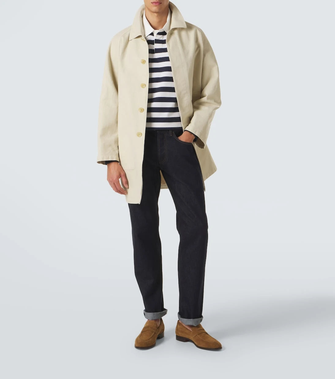 Dunhill - Cotton and cashmere polo shirt