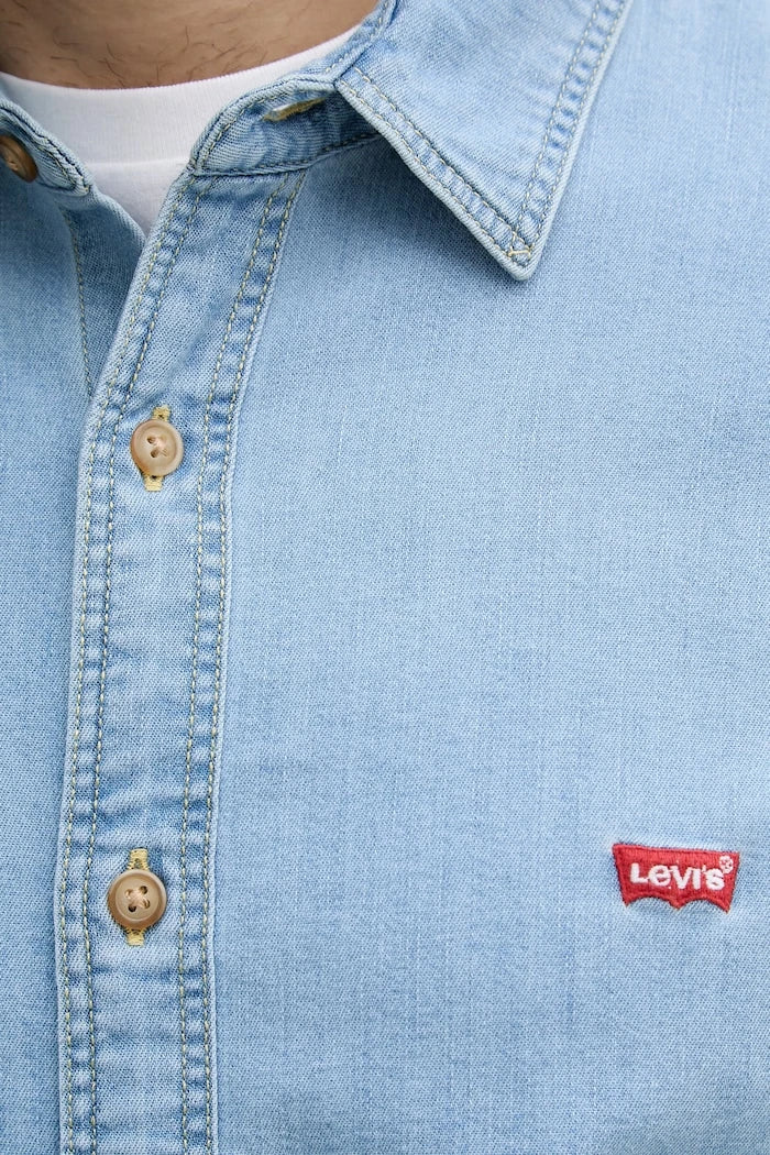 Levi's риза мъжка от деним LS BATTERY HM SHIRT SLIM
