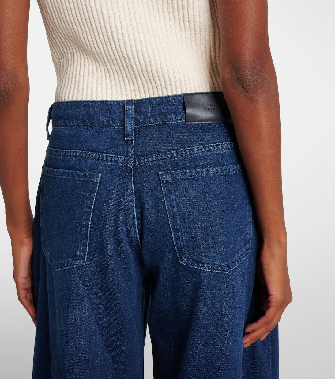 7 For All Mankind - Willow Wide high-rise wide-leg jeans