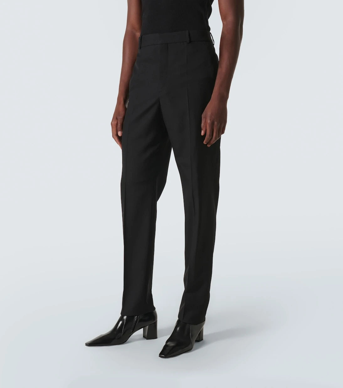 Saint Laurent - High-rise straight pants