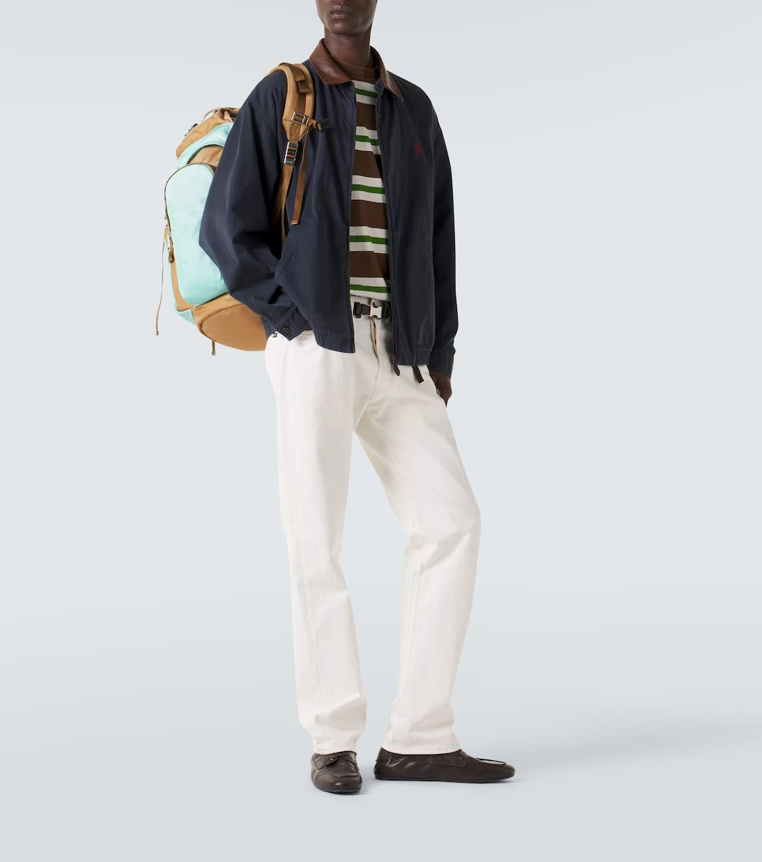 Prada - Large Re-Nylon and Saffiano leather backpack