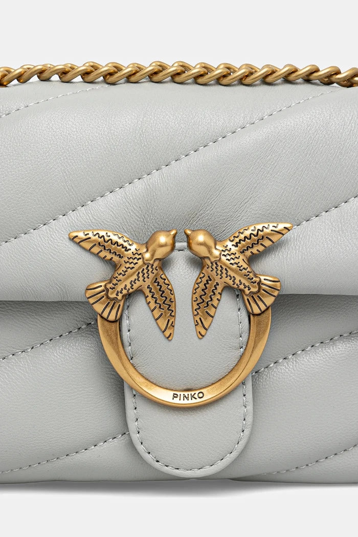 Pinko kadın deri crossbody çanta