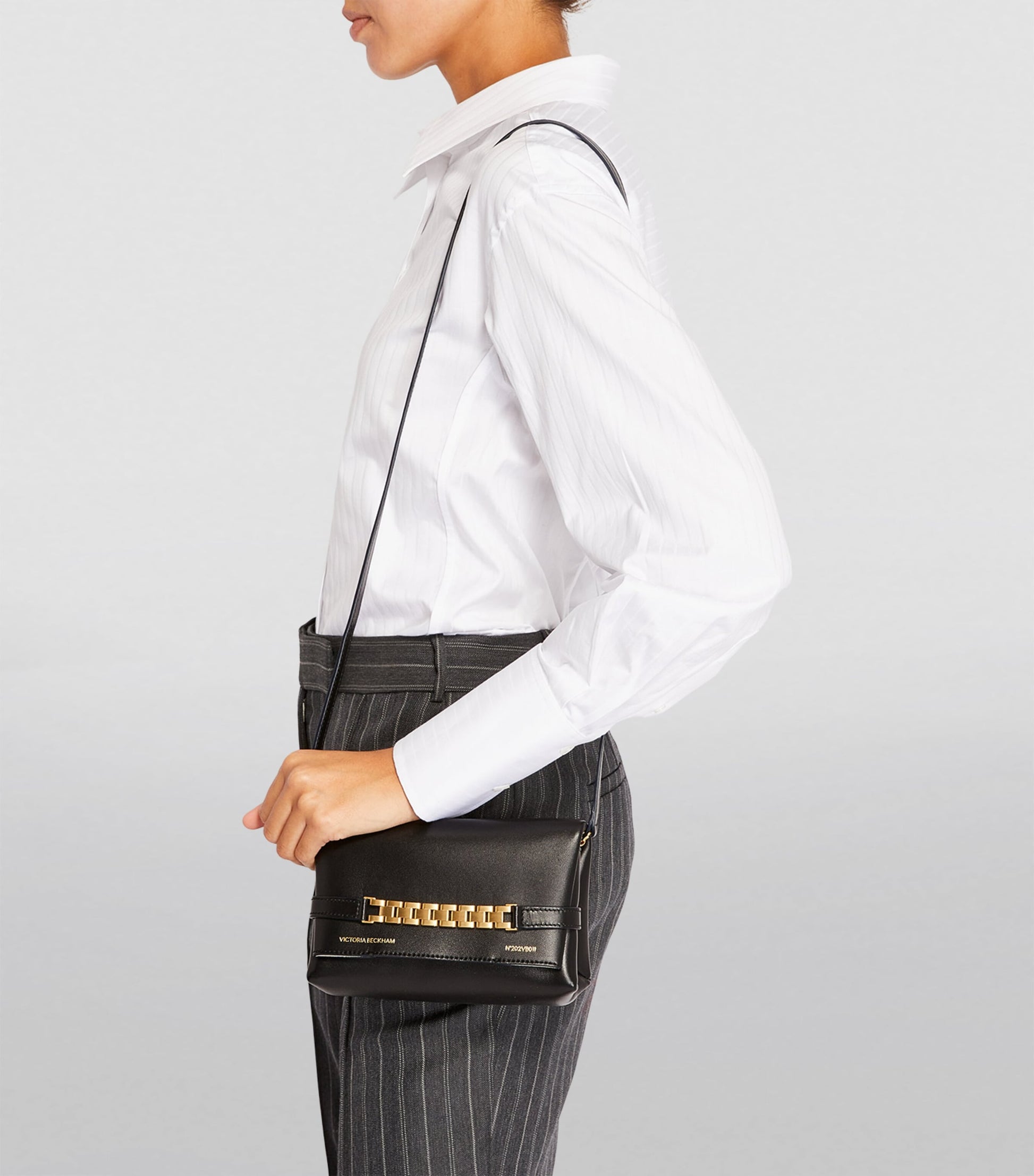 Mini Leather Chain Pouch