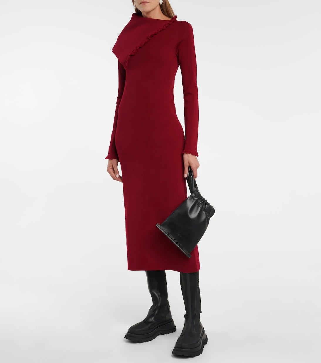 Jil Sander - Knit midi dress