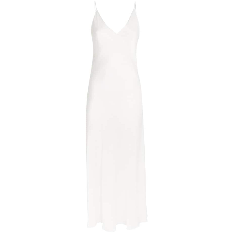 Bocan White Alyssa Slip Dress