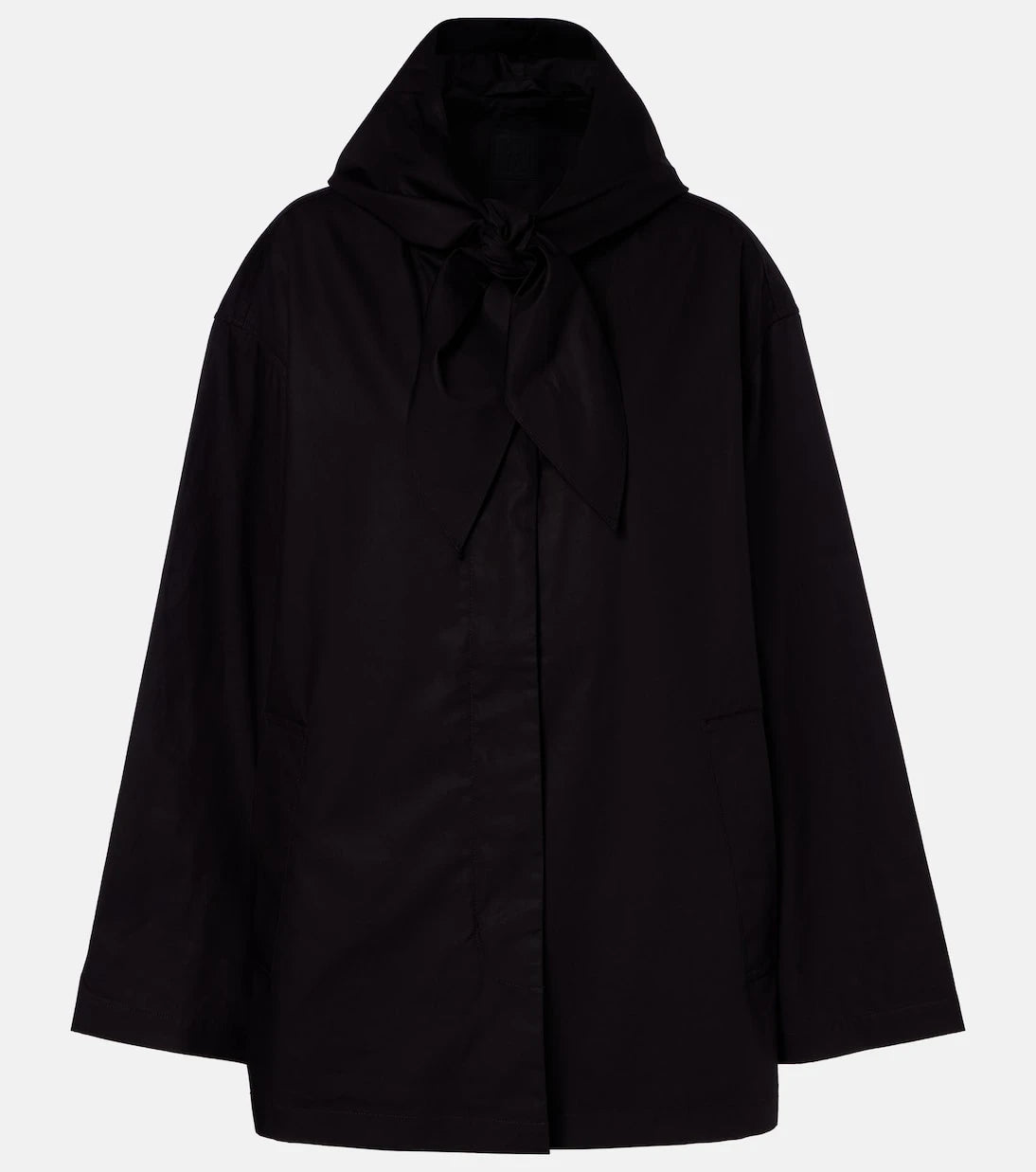 Toteme - Scarf-detail cotton jacket