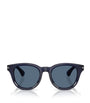 Burberry Acetate Round Sunglasses