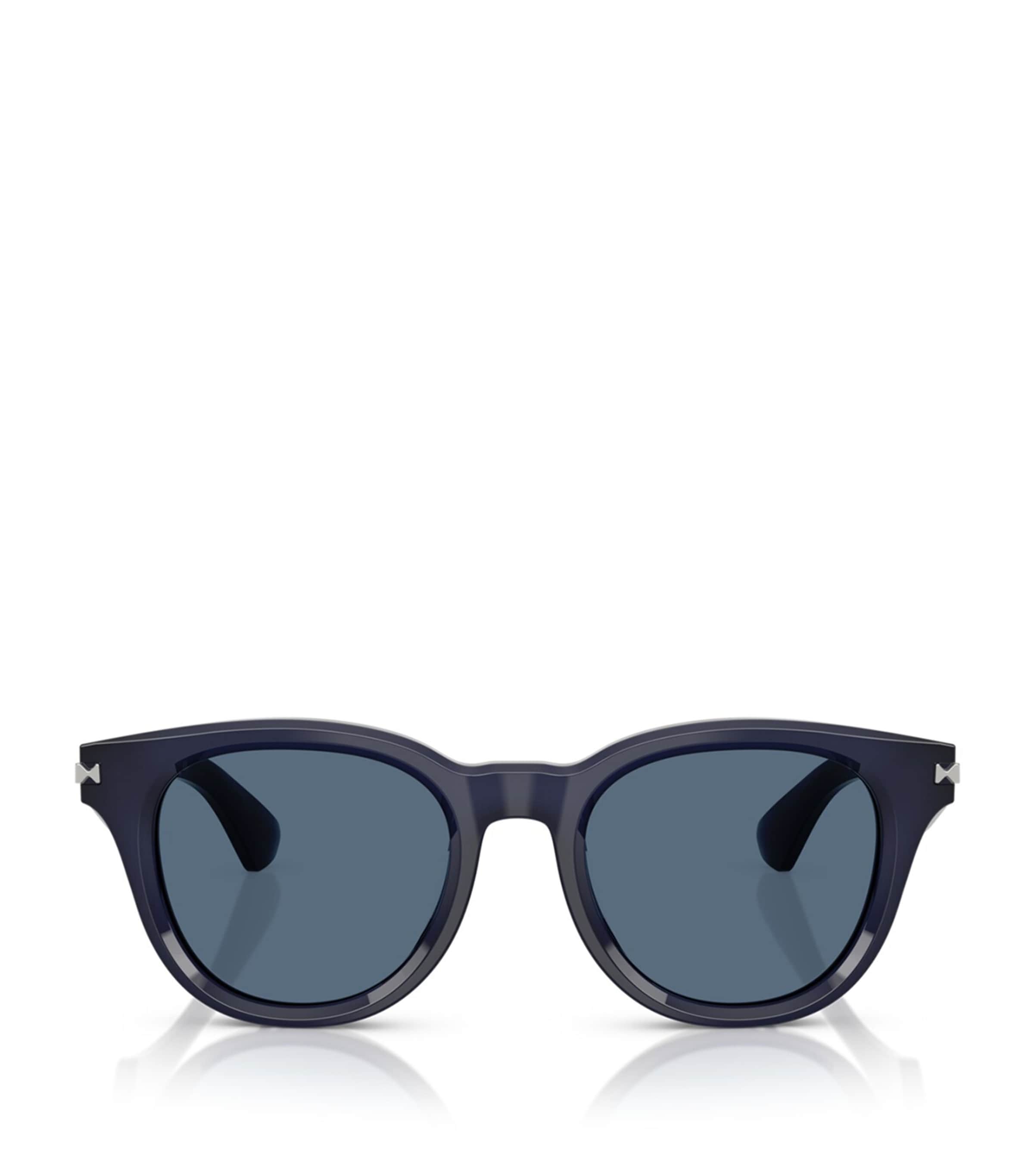 Burberry Acetate Round Sunglasses