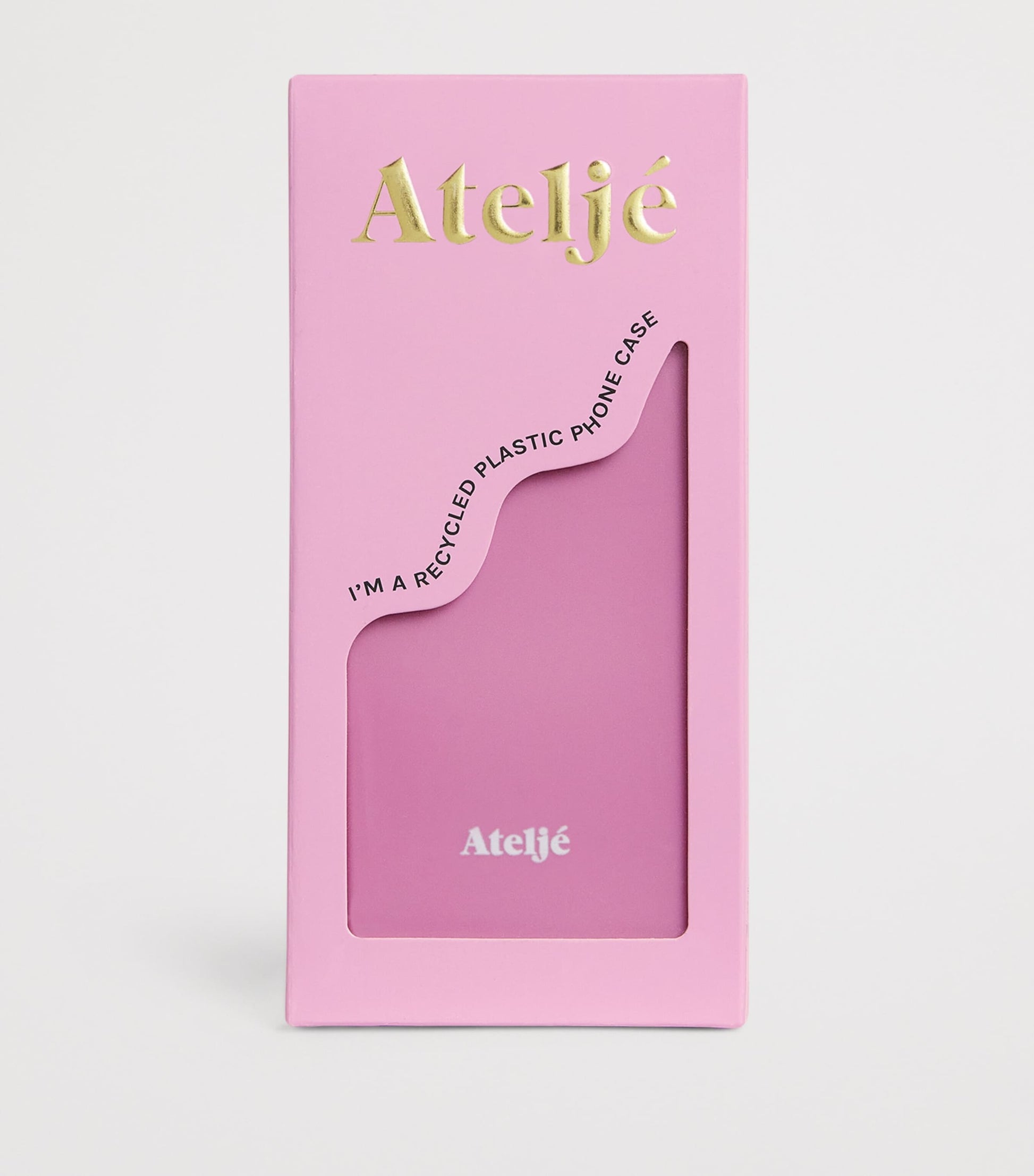 ATELJE Pink Recycled Vintage Pink iPhone 15 Pro Max Case