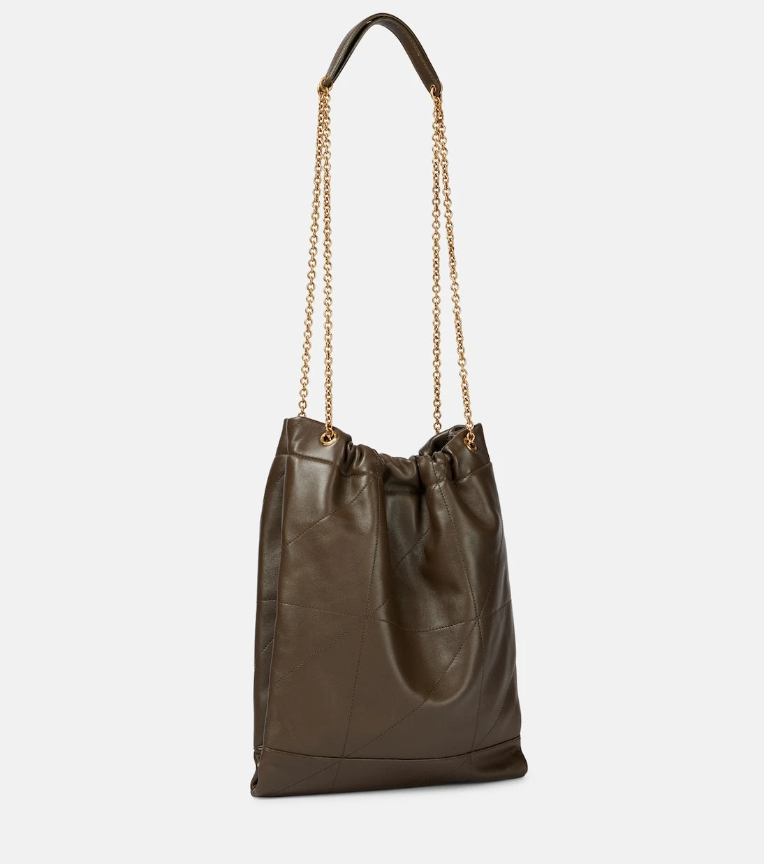 Saint Laurent - Jamie Pochon leather bucket bag