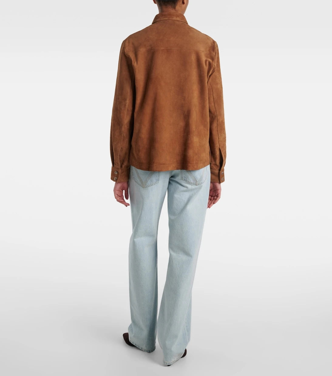 Nour Hammour - Jude suede shirt