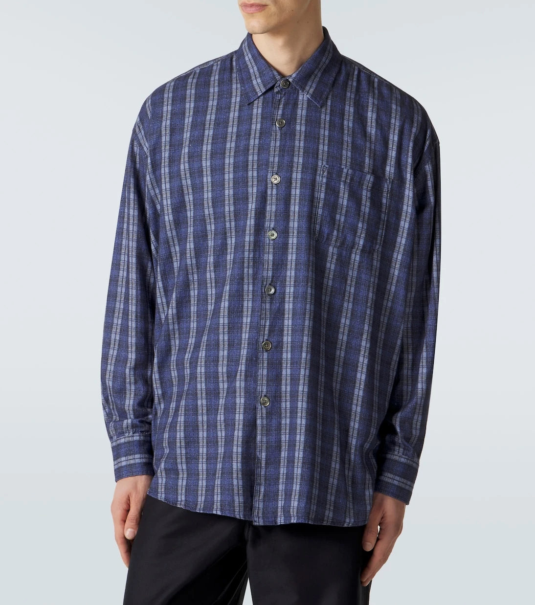 Our Legacy - Borrowed checked cotton shirt