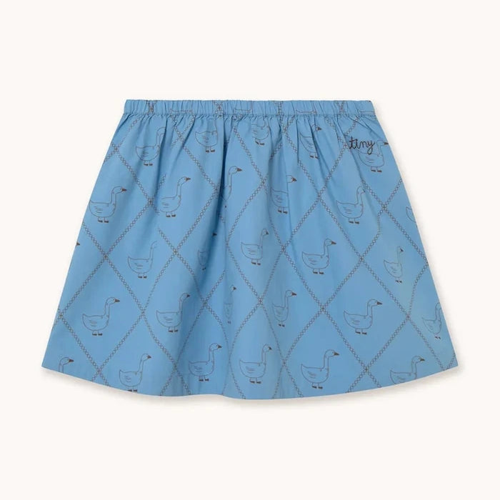Pamuklu kloş etek GEESE POPLIN SKIRT