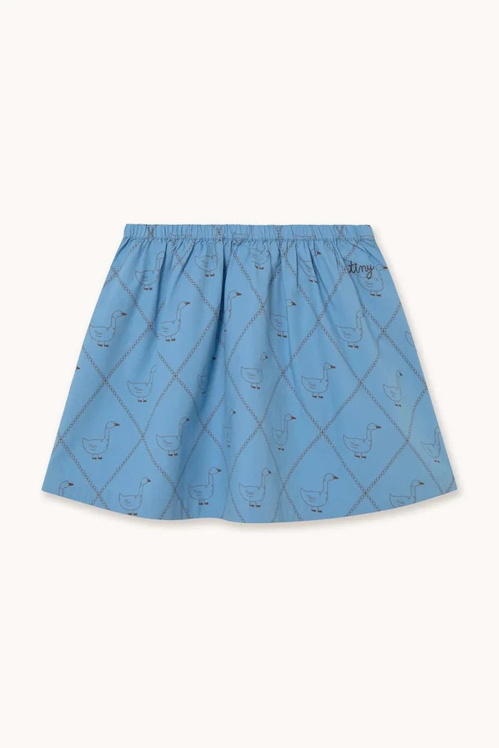 Pamuklu kloş etek GEESE POPLIN SKIRT