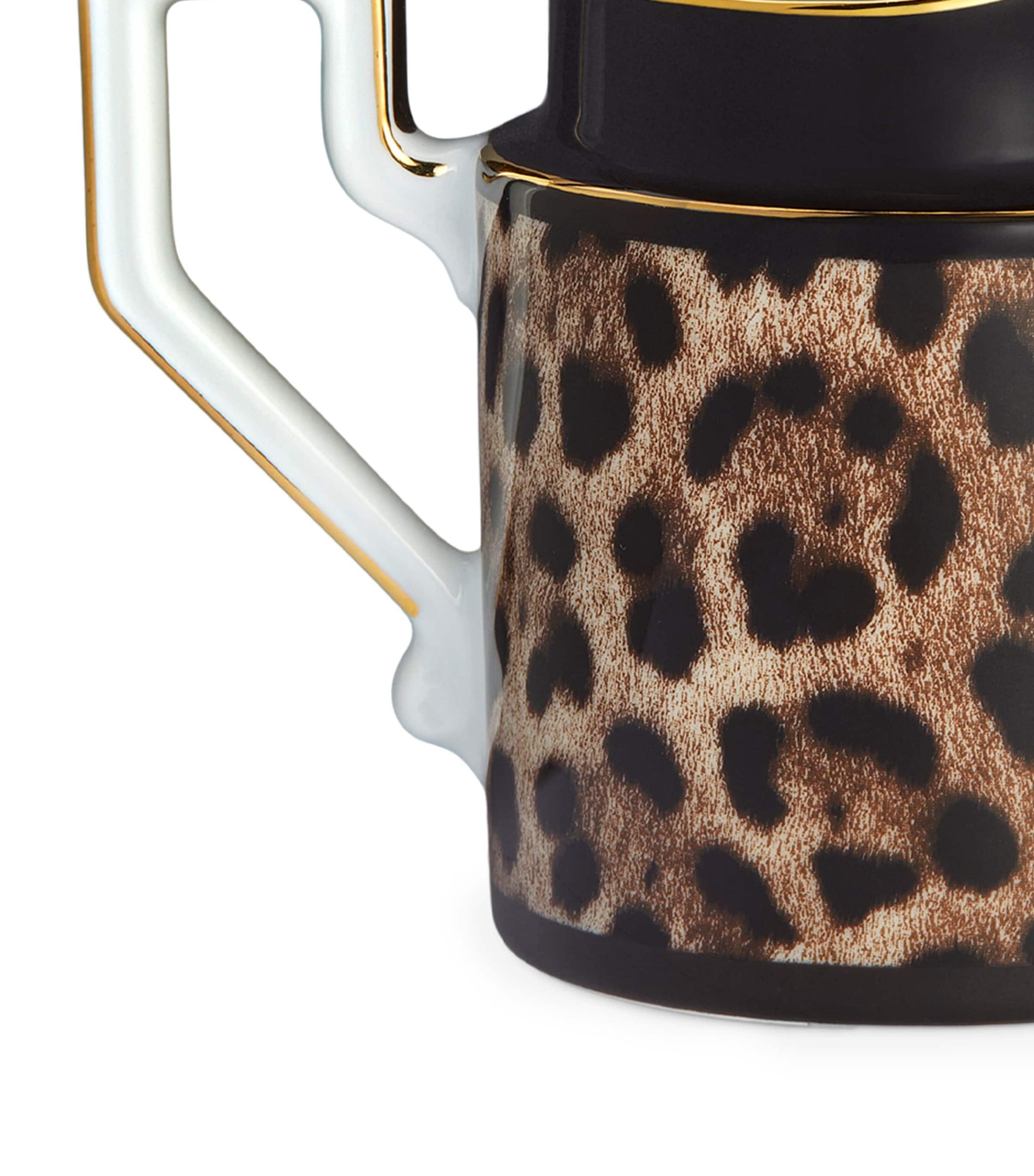 Dolce & Gabbana Casa Porcelain Leopard Print Milk Jug (8.5cm)
