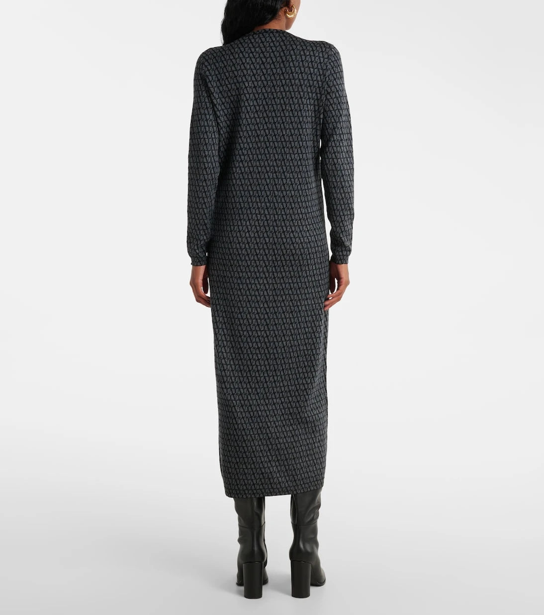 Valentino - Toile Iconographe wool maxi dress
