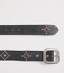 Leather Studded Santa Fe Belt