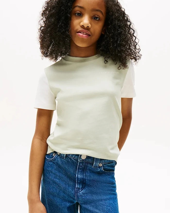 Tommy Hilfiger Çocuk Pamuklu Tişört