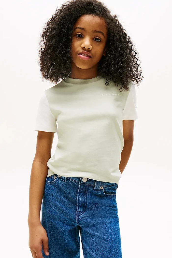 Tommy Hilfiger Çocuk Pamuklu Tişört