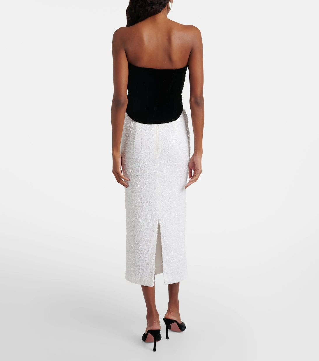 Rotate - Sequined pencil skirt