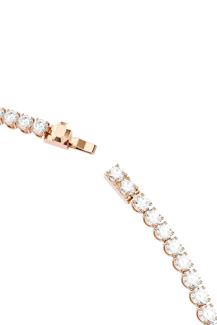 Swarovski kadın altın kaplama zirkonlu kolye MATRIX