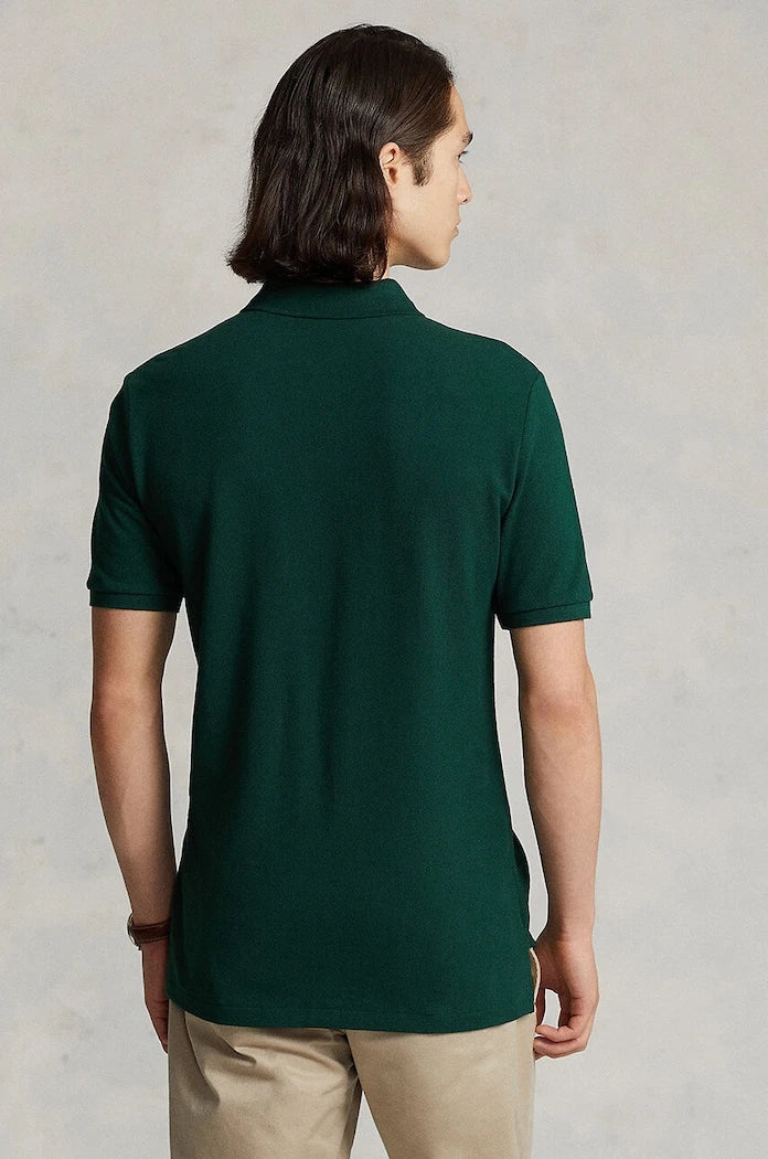 Памучна тениска с яка Polo Ralph Lauren