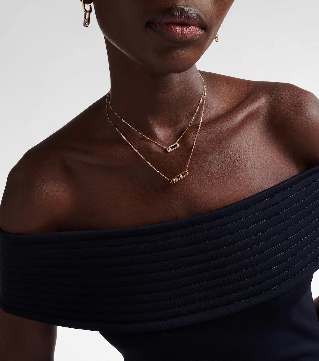 Messika - Baby Move 18kt gold necklace with diamonds