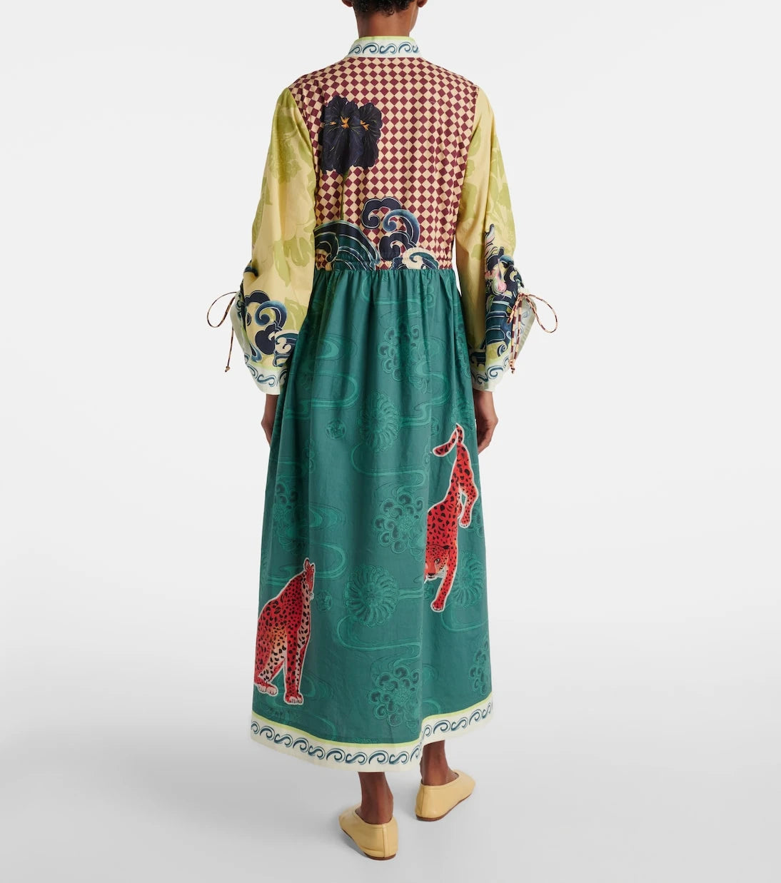 Alémais - Rochester printed cotton shirt dress