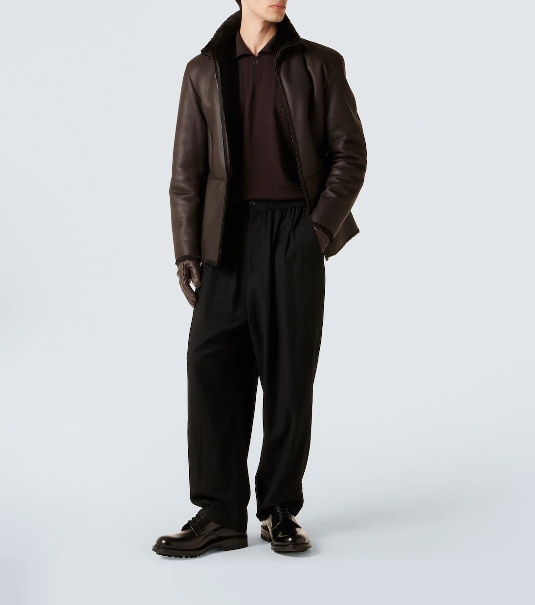 Giorgio Armani - Virgin wool straight pants