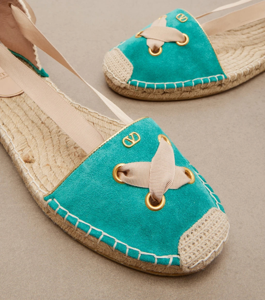 Valentino Garavani - Resort suede espadrilles