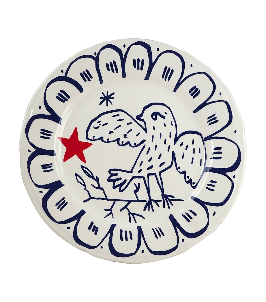 Set of 6 L'Archipel Sentimental Dinner Plates (27cm)