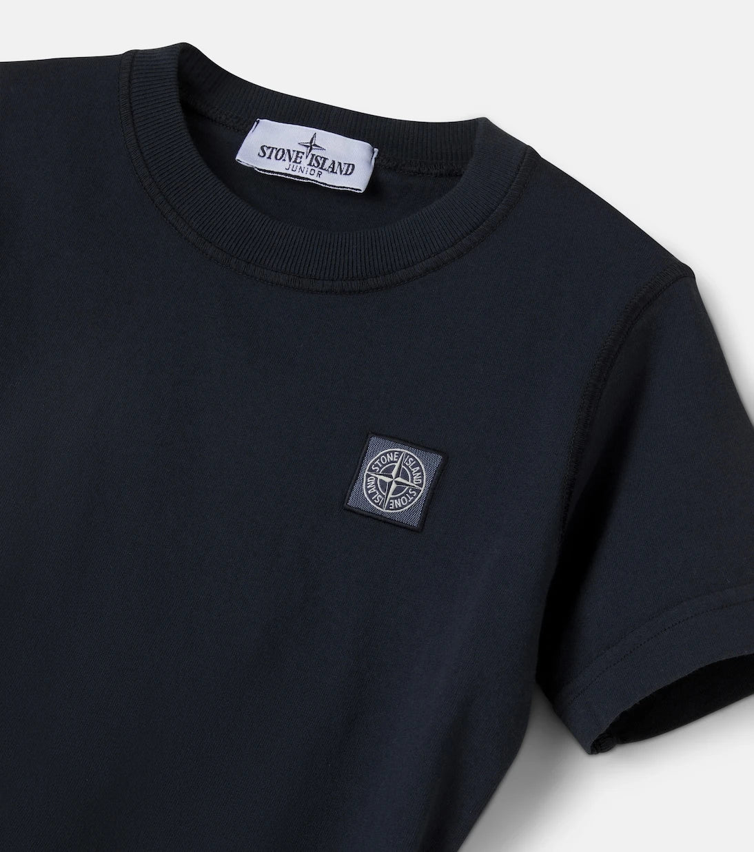 Stone Island Junior - Compass cotton jersey T-shirt