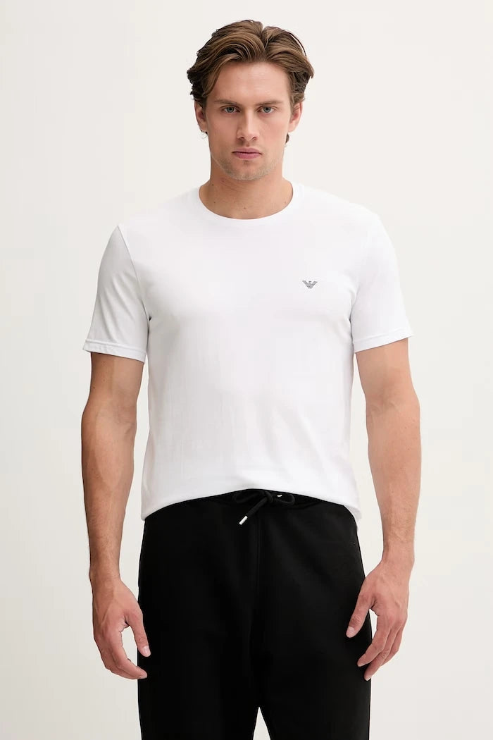Emporio Armani Underwear Erkek Pamuk Elastan Basic Tişört 2’li