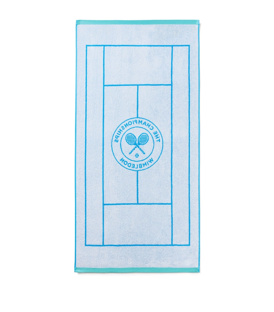 Christy x Wimbledon Tennis Court Bath Towel (70cm x 133cm)