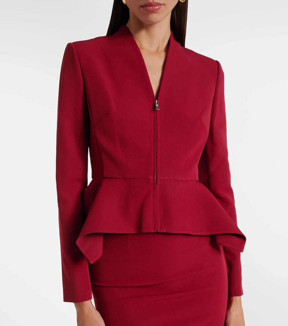 Roland Mouret - Peplum crêpe jacket